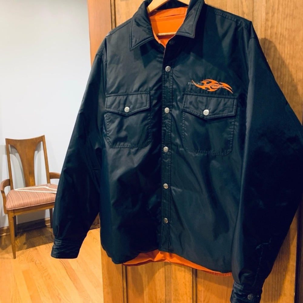 HARLEY-DAVIDSON Reversible Stitched Puffer Jacket